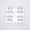 Customized Clear PVC Electronic Plastic Lock Clamshell Packaging Blister
