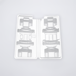 Customized Clear PVC Electronic Plastic Lock Clamshell Packaging Blister
