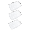 Rectangle Double Layer Contaner 1000ml Disposable Plastic Takeaway Food Box