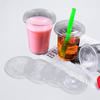 90mm 98mm 107mm Standard Dia Disposable Plastic Lids Series For Drinking Cups