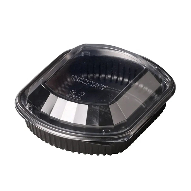 Restaurant Essential One Compartment Disposable Plastic Takeaway Food Box