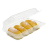 Big Size Takeaway Food Packaging Disposable Plastic Clamshell Bakery Box