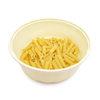 Double Layer Round Shape Biodegradable Cornstarch Takeaway Food Box