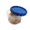 16OZ Twist Top Food Deli Containers Screw And Seal Lids Stackable Reusable Plastic Storage Container 