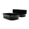 2100ml Oval Shape Microwavable Disposable Plastic PP Deli Tray