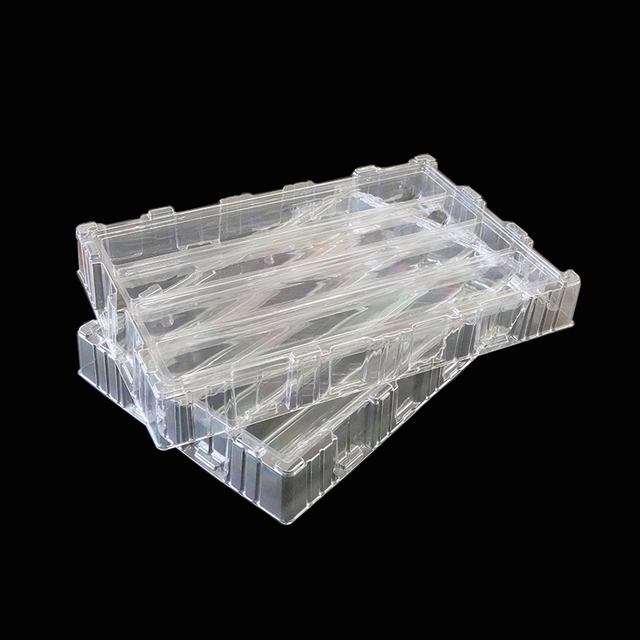 Electronic Components IC Chips Blister Tray Plastic Packaging