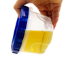 16OZ Twist Top Food Deli Containers Screw And Seal Lids Stackable Reusable Plastic Storage Container 