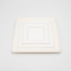 Source Factory Customization Eco-Friendly Sugarcane Bagasse Square Plate Trays(6 8 10 Inch)