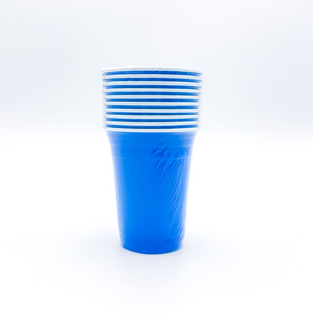 16oz Colorful Disposable Plastic PP Drinking Cups