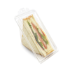 Triangle Bakery Packaging Disposable Plastic Sandwich Clamshell Box