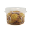 16OZ Twist Top Food Deli Containers Screw And Seal Lids Stackable Reusable Plastic Storage Container 