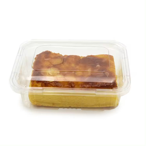 15OZ Takeaway Food Packaging Disposable Plastic Clamshell Bakery Box and fruit box