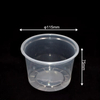 32OZ/16OZ/8OZ Fruit Salad Packaging Disposable PP container With Lid