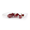 Customized disposable supermarket PP food tray for vegetable fruit fresh meat frozen food tray 