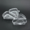 Triangle Bakery Packaging Disposable Plastic Sandwich clamshell Box plastic Cake Slice Box 
