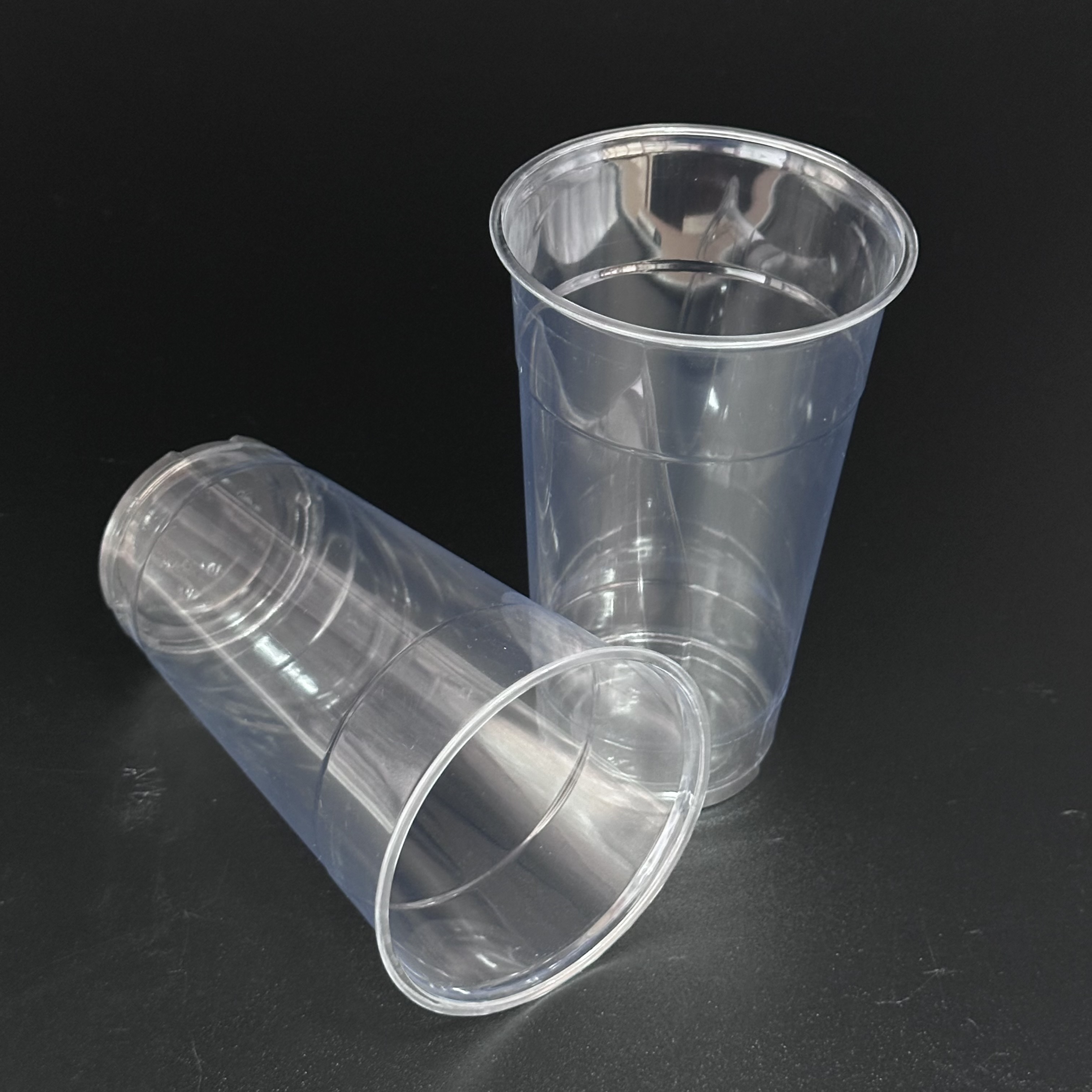 Disposable 32OZ Diameter 107MM Plastic Cold Drinking PET Cups 